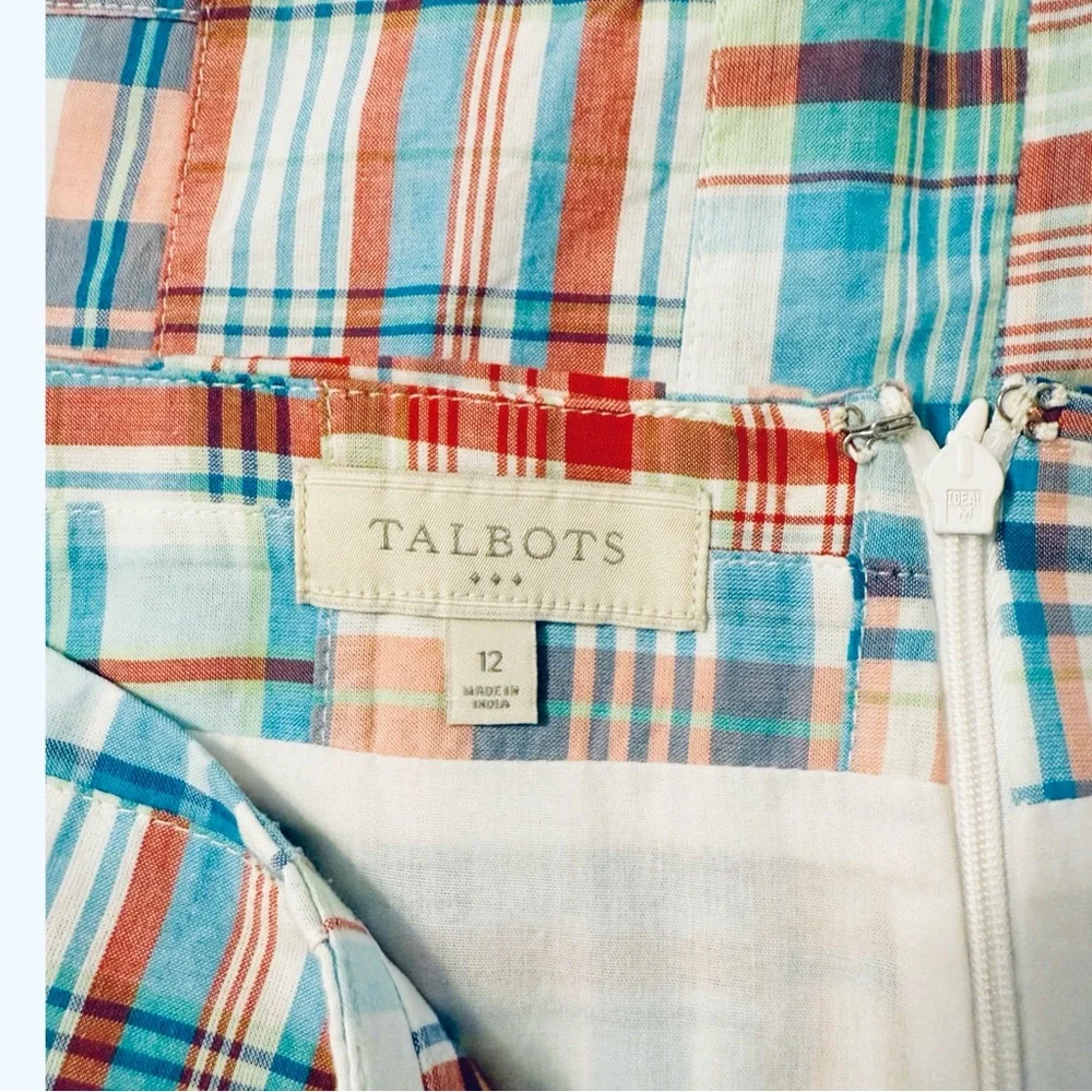 Talbots Colorful Patchwork Mini Skirt - Picture 4 of 9